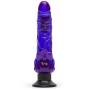 Worldgirl Triple Tickler Suction Cup Dildo Vibrator 5.5 Inch