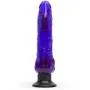 Worldgirl Triple Tickler Suction Cup Dildo Vibrator 5.5 Inch