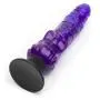 Worldgirl Triple Tickler Suction Cup Dildo Vibrator 5.5 Inch
