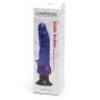 Worldgirl Triple Tickler Suction Cup Dildo Vibrator 5.5 Inch