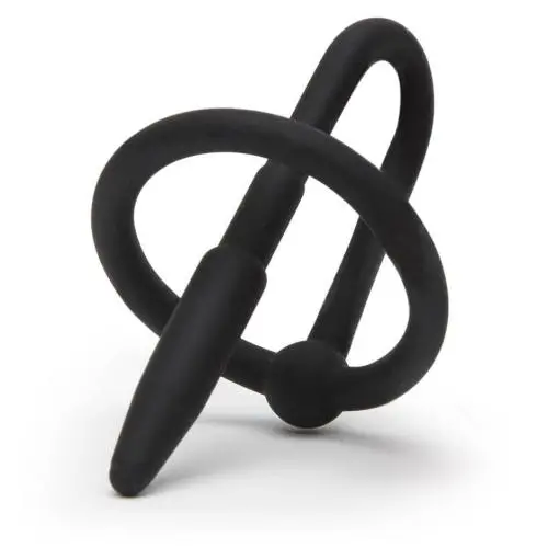 Titus Silicone Penis Plug with Glans Ring Titus Silicone Penis Plug with Glans Ring
