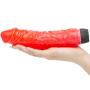 Worldgirl Girthy Realistic Dildo Vibrator 8 Inch