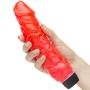 Worldgirl Girthy Realistic Dildo Vibrator 8 Inch