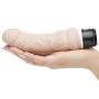 Worldgirl Silicone 7 Function Mini Girthy Realistic Dildo Vibrator 5.5 Inch