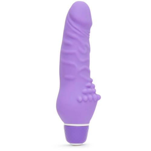 Worldgirl Silicone 7 Function Mini Textured Realistic Dildo Vibrator 4 Inch
