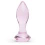 Icicles No 79 Medium Diamond-Shaped Glass Butt Plug 3 Inch