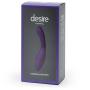 Desire Luxury Weighted Curved Silicone Dildo