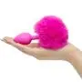 Colorful Joy Silicone Bunny Tail Butt Plug