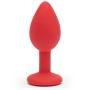 Colorful Joy Jewelled Small Silicone Butt Plug 2.5 Inch