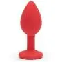 Colorful Joy Jewelled Small Silicone Butt Plug 2.5 Inch