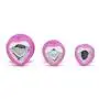 Luxe Jewelled Butt Plug Set with Heart Crystal (3 Piece)