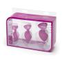 Luxe Jewelled Butt Plug Set with Heart Crystal (3 Piece)
