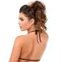 Worldgirl Black Fishnet Crotchless Cut-Out Bodystocking 