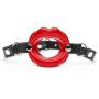 Sex & Mischief Red Silicone Open Mouth Lip Gag