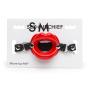 Sex & Mischief Red Silicone Open Mouth Lip Gag