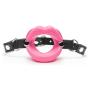 Sex & Mischief Pink Silicone Open Mouth Lip Gag