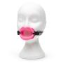 Sex & Mischief Pink Silicone Open Mouth Lip Gag