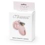 CB-6000S Short Male Pink Chastity Cage Kit