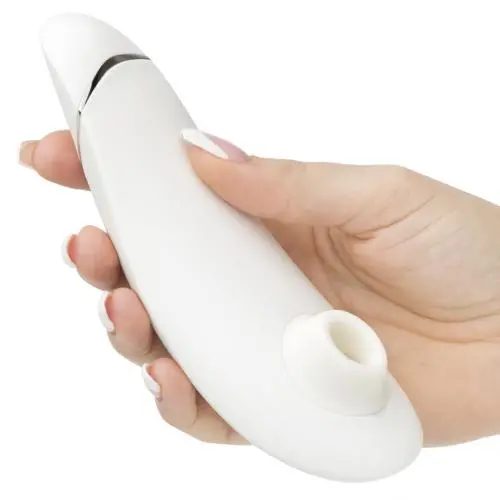Womanizer Premium Rechargeable Smart Silence Clitoral Stimulator White Womanizer Premium Rechargeable Smart Silence Clitoral Stimulator White