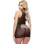 Lapdance Black Leopard Lace Mini Dress Lapdance Black Leopard Lace Mini Dress