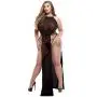 Lapdance Plus Size Black Long Lace Gown Lapdance Plus Size Black Long Lace Gown