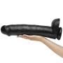 King Cock Mega Girthy Realistic Black Suction Cup Dildo 14 Inch