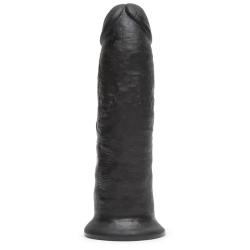 King Cock Extra Girthy Ultra Realistic Black Suction Cup Dildo 9.5 Inch