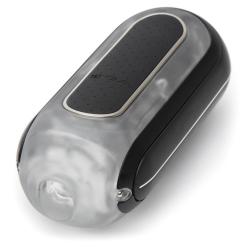 TENGA Zero Flip Hole Black Rechargeable Vibrating Male Masturbator