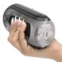 TENGA Zero Flip Hole Black Rechargeable Vibrating Male Masturbator