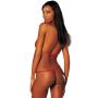 Shirley of Hollywood Red Peek-A-Boo Lace Crotchless Body Shirley of Hollywood Red Peek-A-Boo Lace Crotchless Body