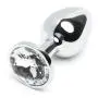Worldgirl Jewelled Metal Beginner's Butt Plug 2.5 Inch