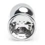 Worldgirl Jewelled Metal Beginner's Butt Plug 2.5 Inch
