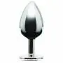 Worldgirl Jewelled Metal Medium Butt Plug 3 Inch 