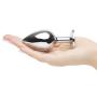 Worldgirl Jewelled Metal Large Butt Plug 3.5 Inch