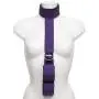 Purple Reins Collar-to-Wrist Restraint