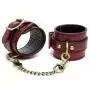 Bondage Boutique Faux Snakeskin Wrist Cuffs Bondage Boutique Faux Snakeskin Wrist Cuffs