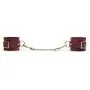 Bondage Boutique Faux Snakeskin Wrist Cuffs Bondage Boutique Faux Snakeskin Wrist Cuffs