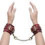 Bondage Boutique Faux Snakeskin Wrist Cuffs