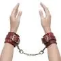 Bondage Boutique Faux Snakeskin Wrist Cuffs Bondage Boutique Faux Snakeskin Wrist Cuffs