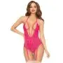 Seven 'til Midnight Hot Pink Strappy Deep Plunge Body