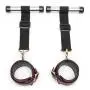 Bondage Boutique Faux Snakeskin Over-the-Door Cuffs