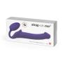 Strap-on-me Bendable Silicone Strapless Strap-On Dildo 6 Inch