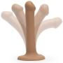 Strap-on-me Bendable Silicone Suction Cup Dildo 6 Inch