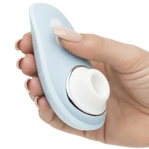 Womanizer Liberty Rechargeable Blue Travel Clitoral Stimulator