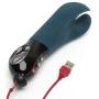 Fun Factory Manta Rechargeable Blue Vibrating Male Stroker