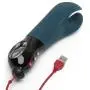 Fun Factory Manta Rechargeable Blue Vibrating Male Stroker
