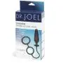 Dr Joel Kaplan Classic Silicone Butt Plug with Double Cock Ring Dr Joel Kaplan Classic Silicone Butt Plug with Double Cock Ring
