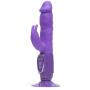 Rotating Gyrating Realistic Rabbit Vibrator with Suction Cup