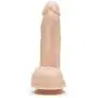 Realistic Suction Cup Dildo with Balls 7 Inch