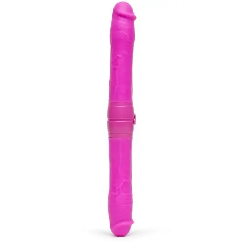 Silicone Vibrating Double-Ended Dildo 14.5 Inch Silicone Vibrating Double-Ended Dildo 14.5 Inch